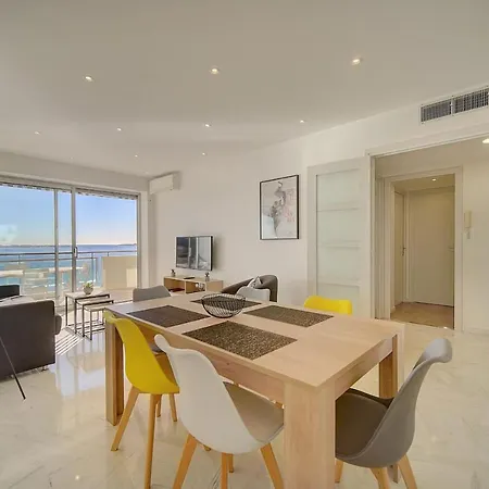 Apartment Immogroom- Incredible View -4- Big Terrace - Ac - Parking Cannes